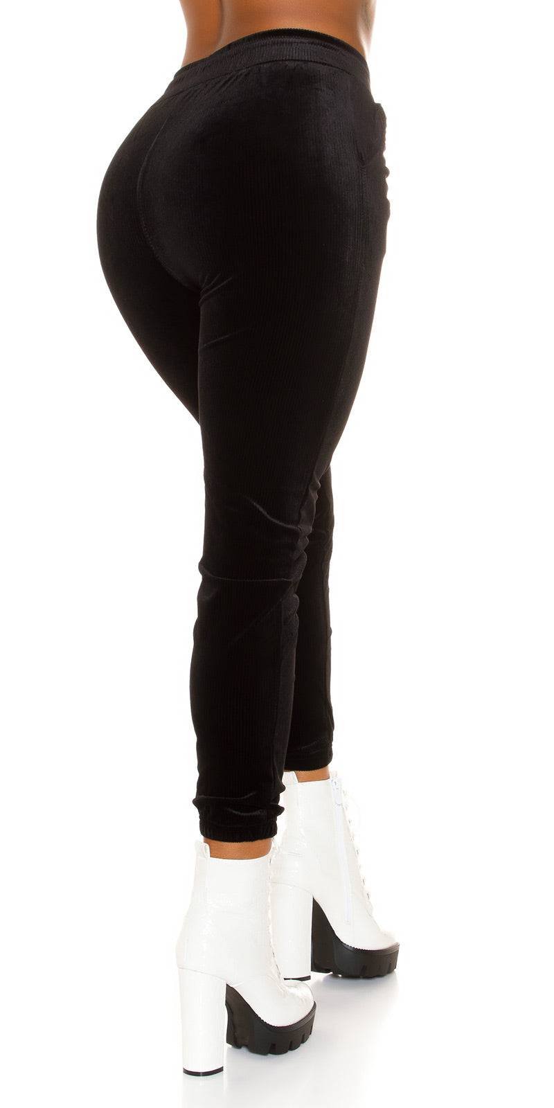 Seksowne sportowe spodnie Velvet Look