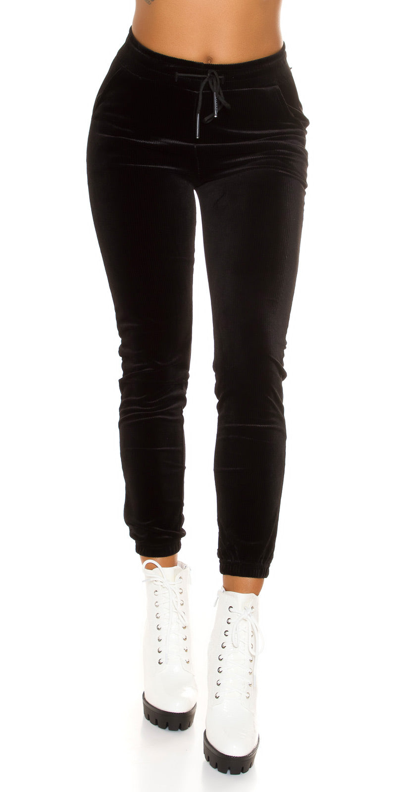 Seksowne sportowe spodnie Velvet Look