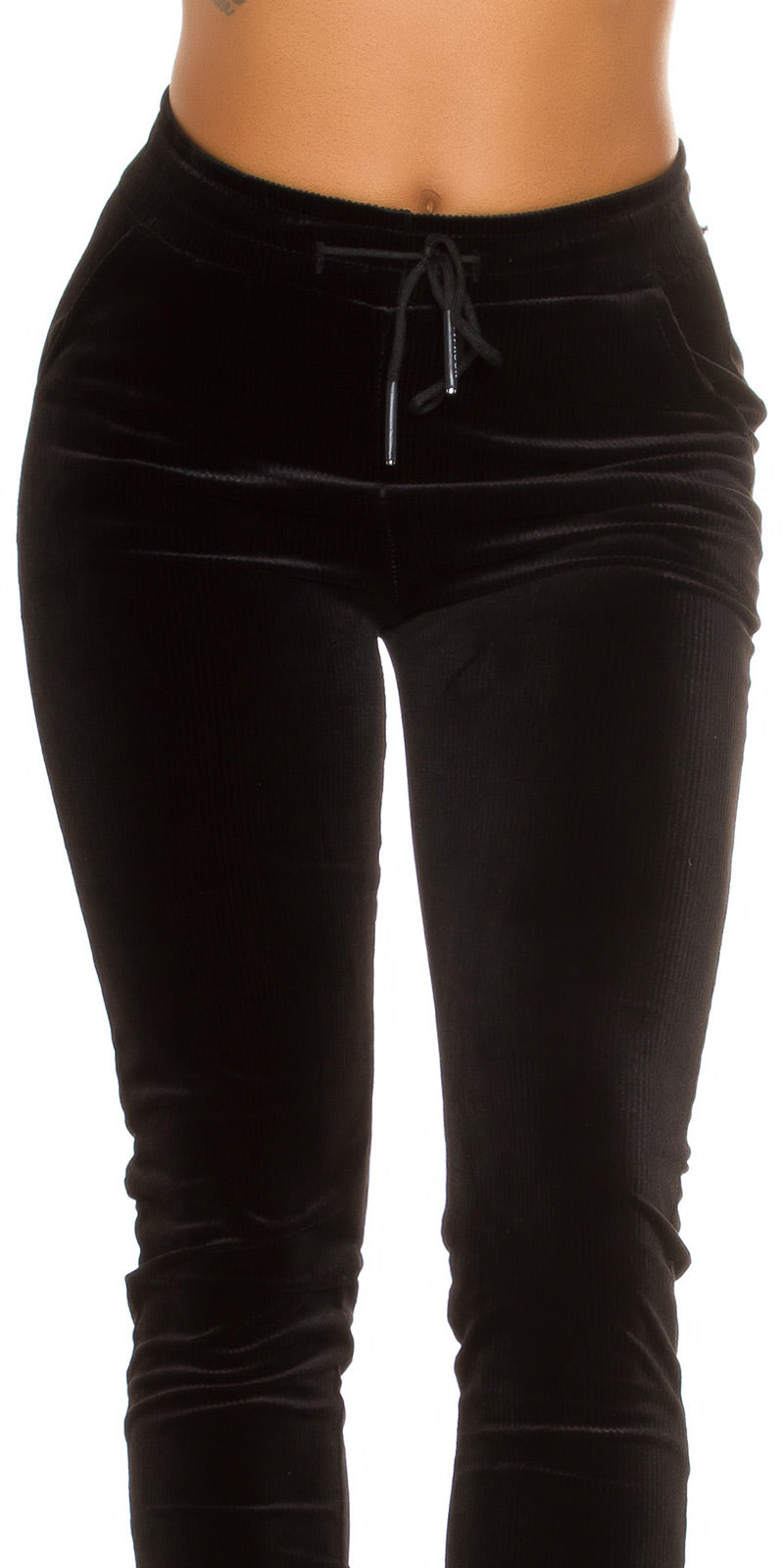 Seksowne sportowe spodnie Velvet Look