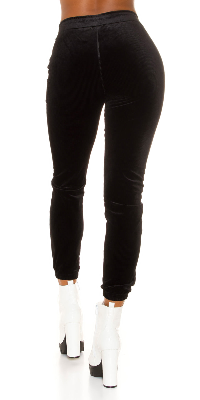 Seksowne sportowe spodnie Velvet Look