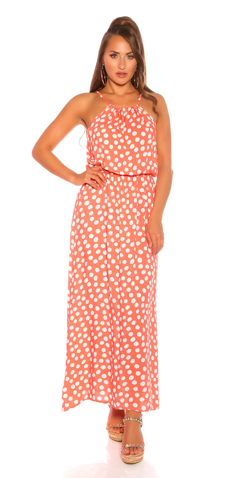 Modna sukienka letnia maxi