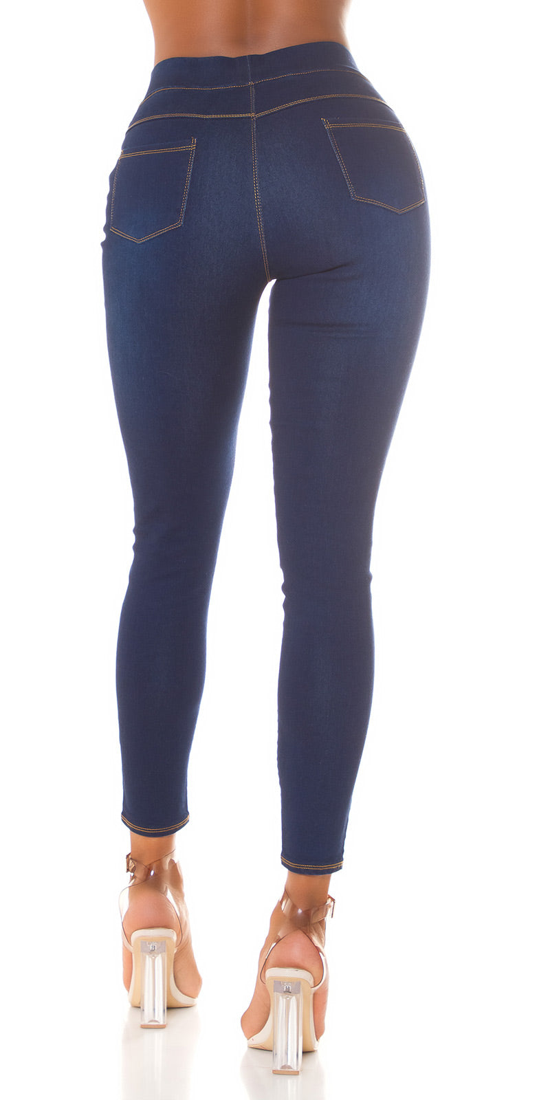 Seksowne legginsy z wysokim stanem