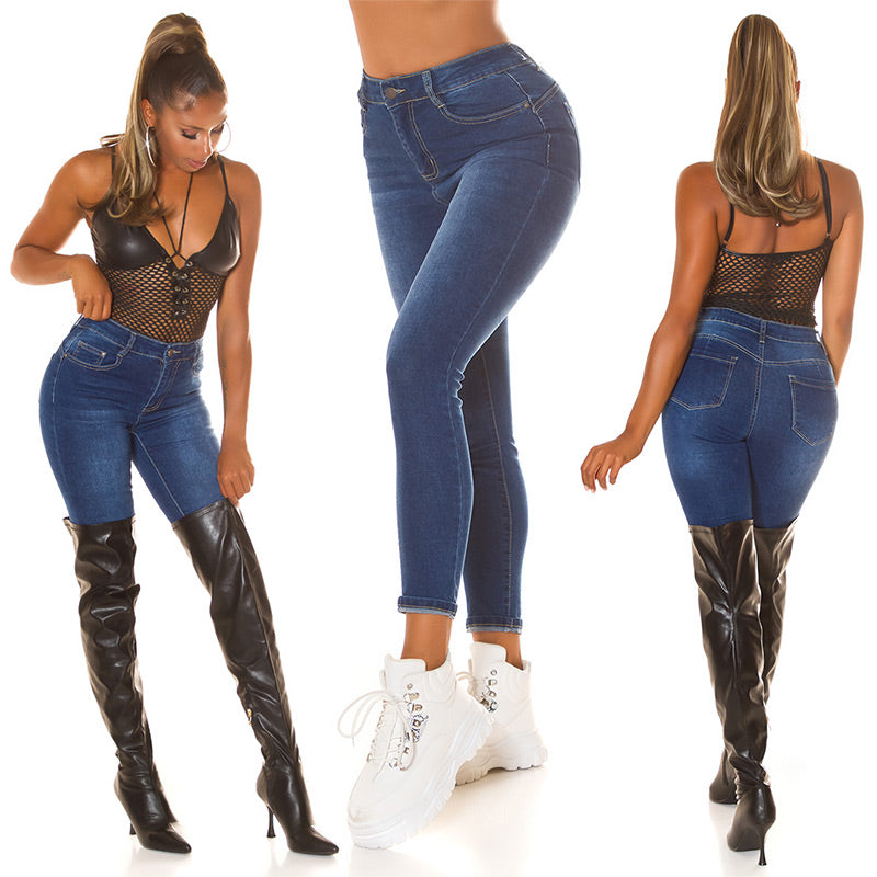 Seksowne podstawowe jeansy Musthave z efektem push-up