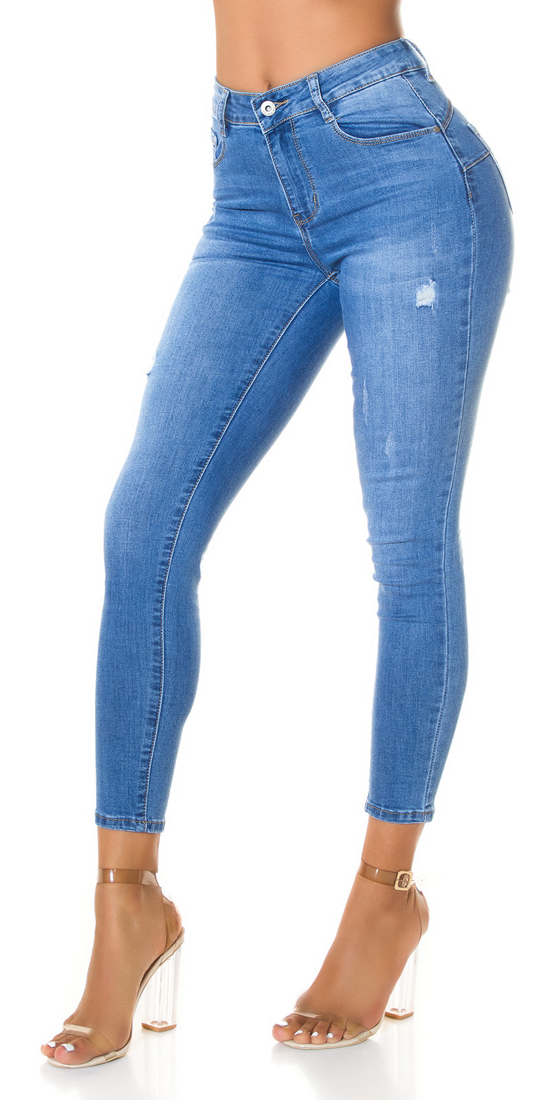 Seksowny push up używany wygląd Jeans