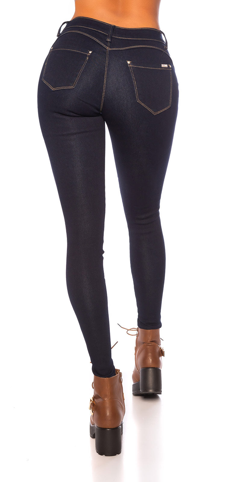 Seksowne jeansy Skinny Fashion