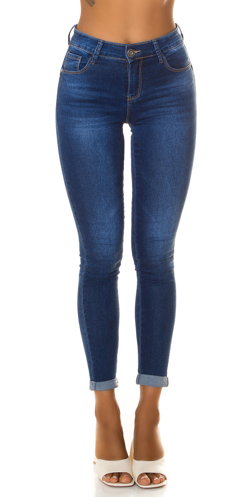 Seksowne jeansy basic push up - must have