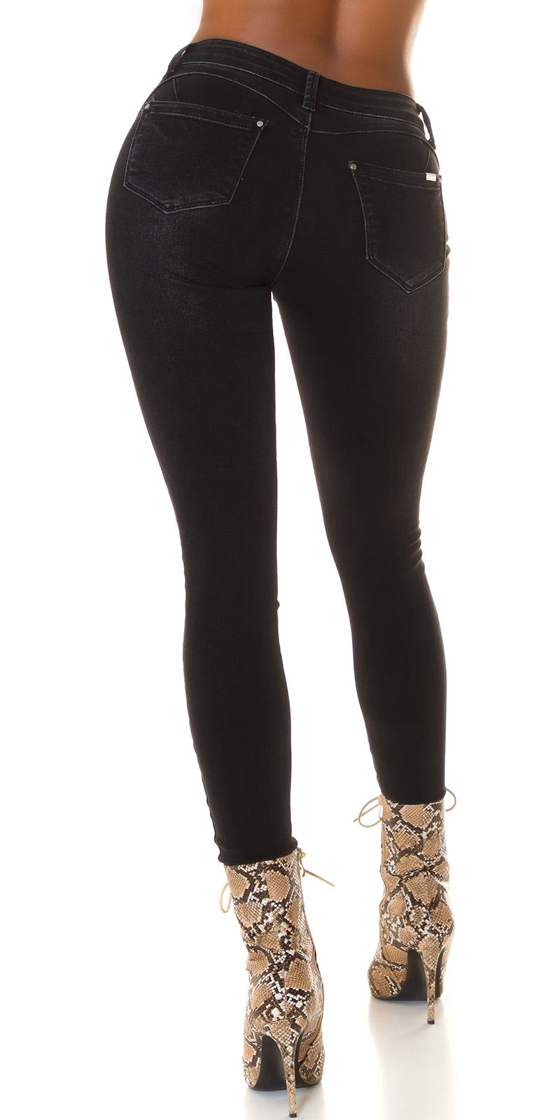 Seksowne jeansy basic push up - must have
