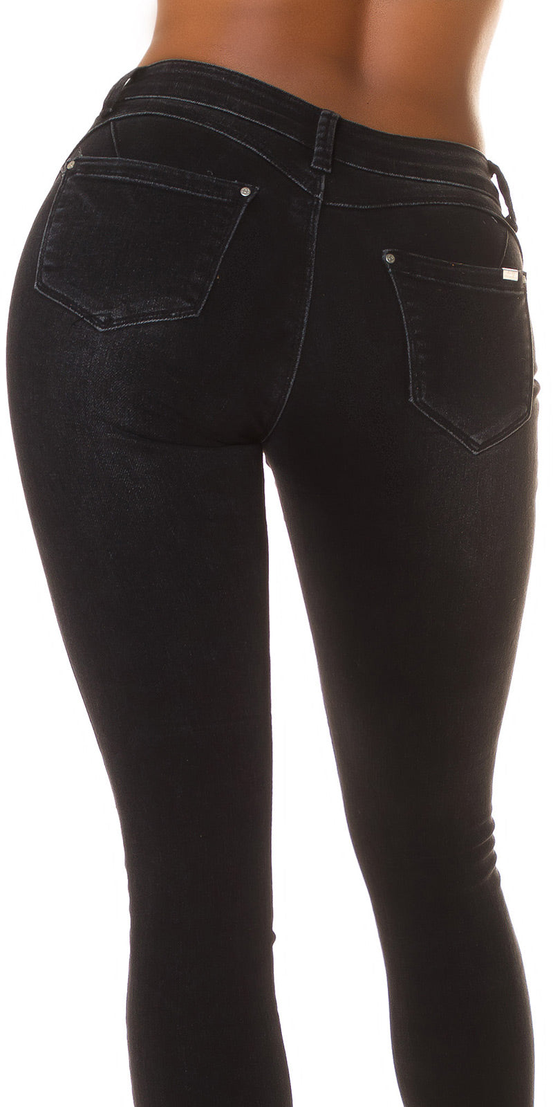 Seksowne jeansy basic push up - must have