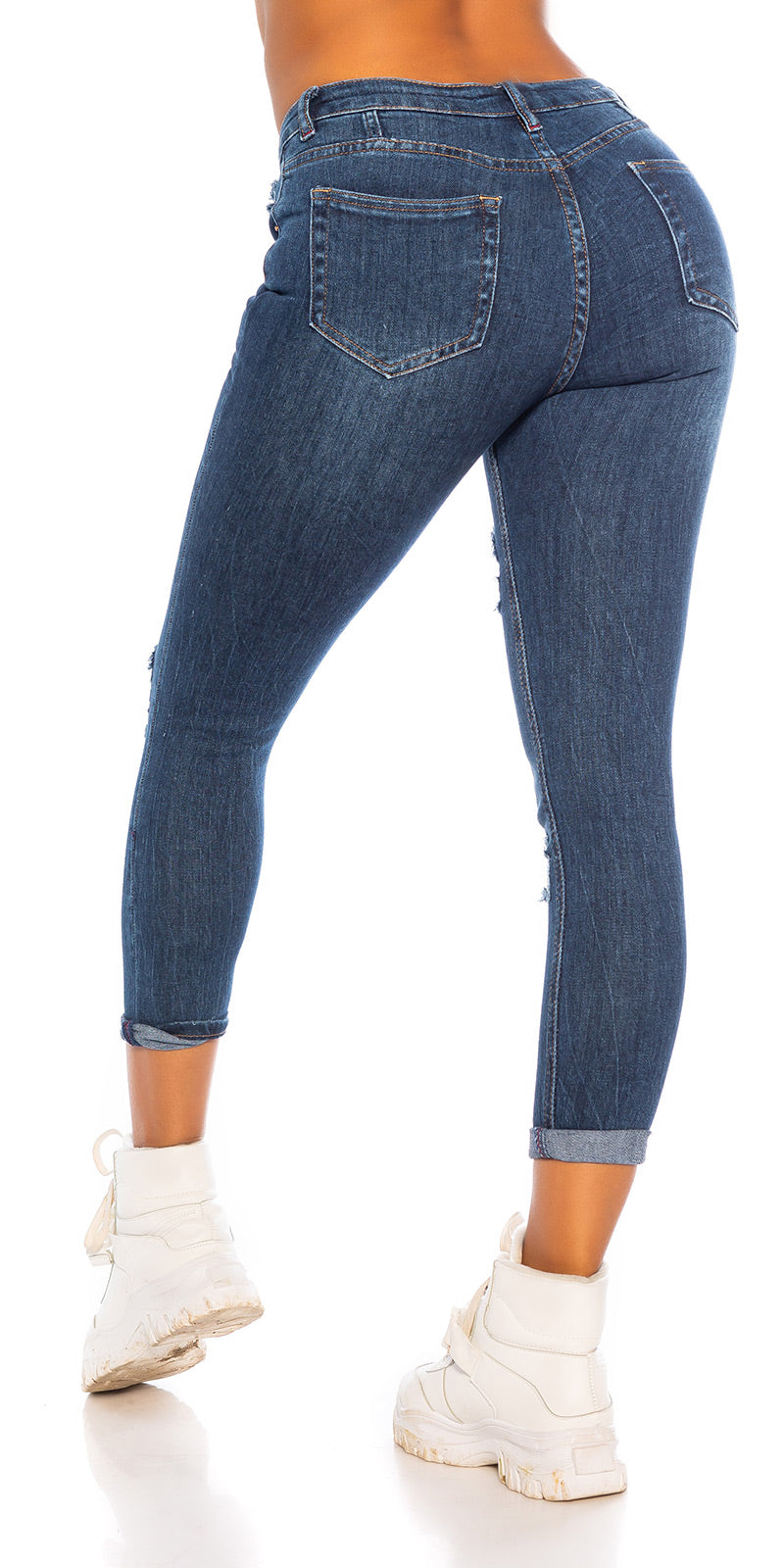 Seksowne dżinsy super skinny