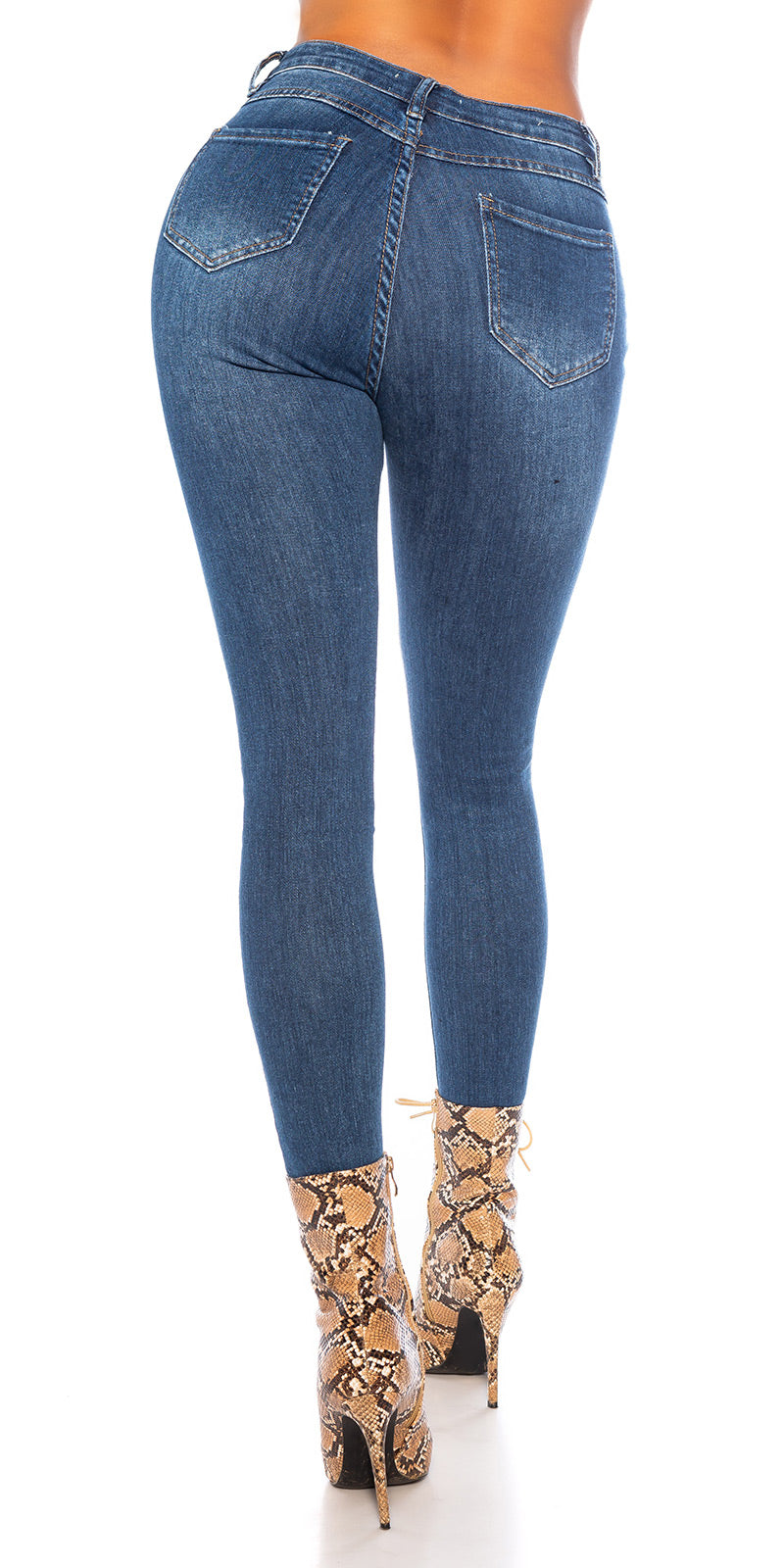 Seksowne dżinsy super slim fit