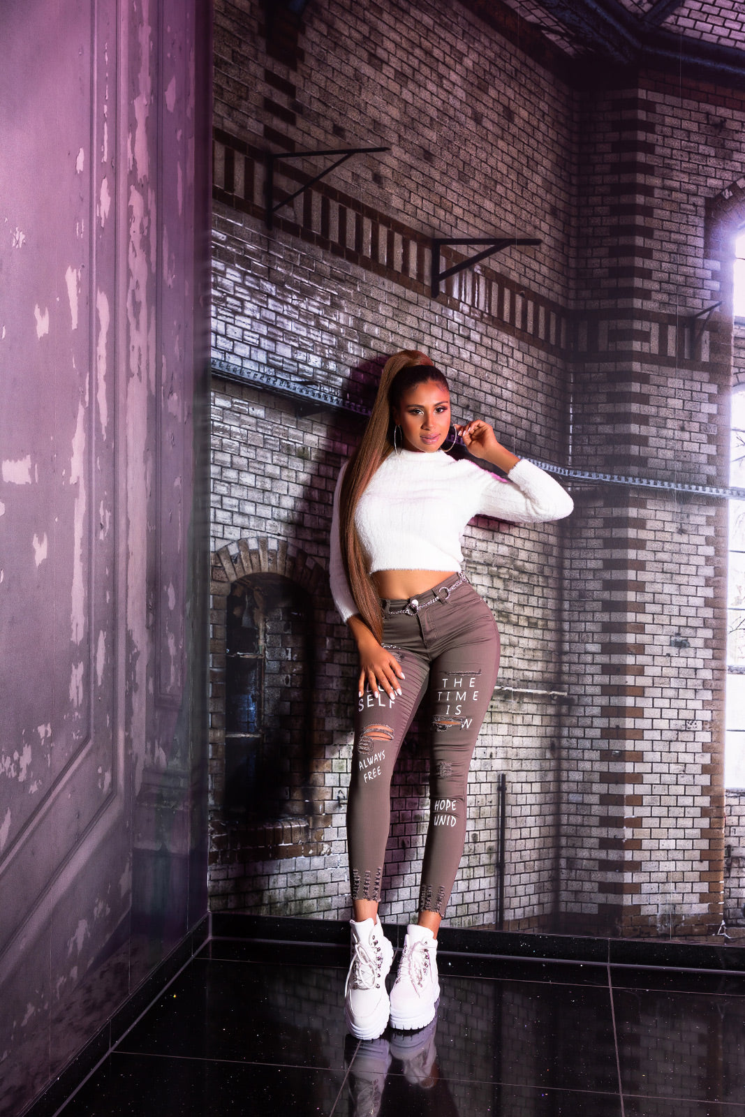 Sexy Skinny LOVE YOURSELF Jeans