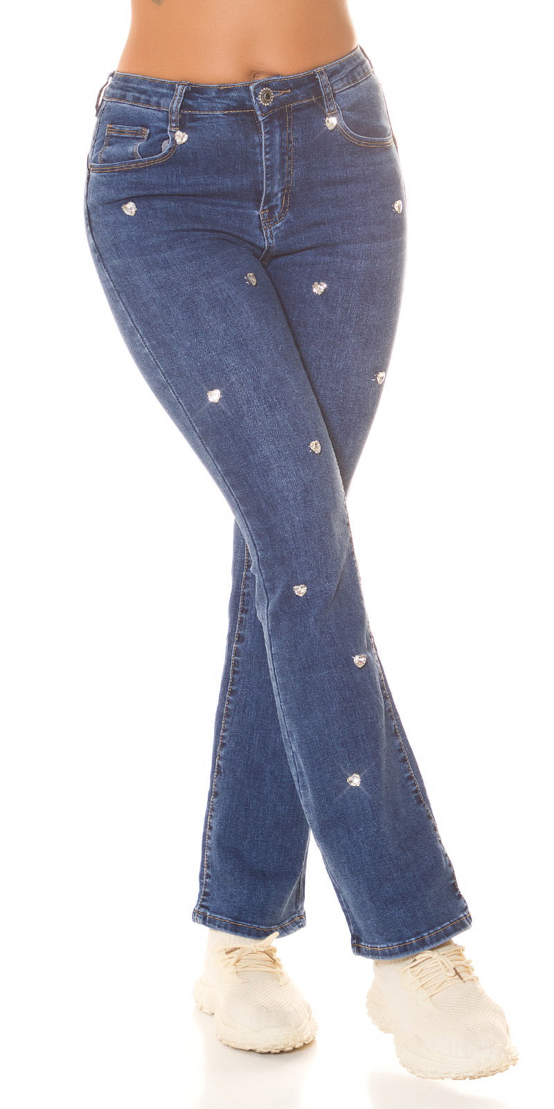 Sexy Musthave Bootcut Jeans "Hearts"