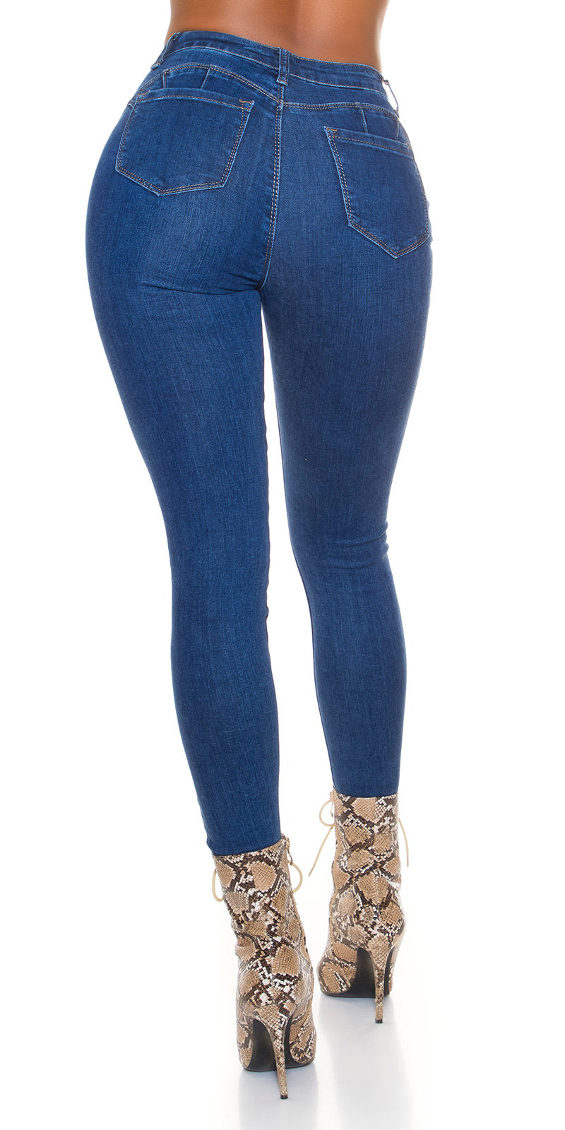 Seksowne jeansy skinny push-up