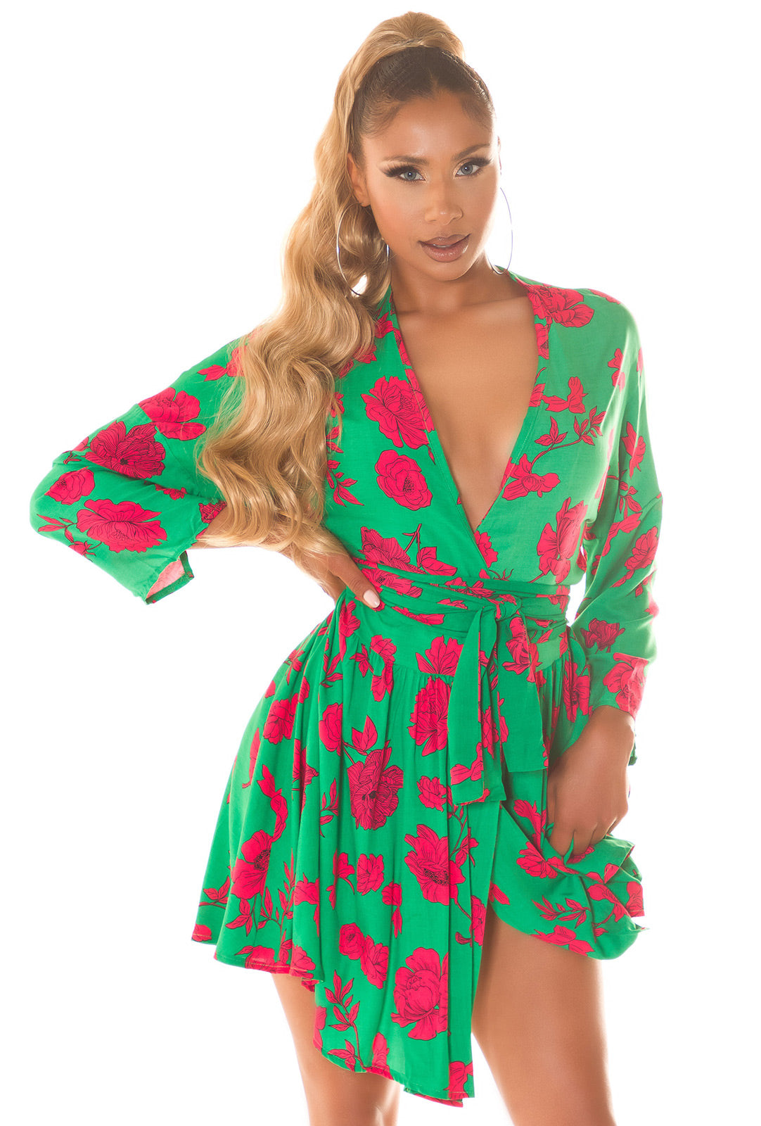 Seksowna sukienka Fashionista z nadrukiem