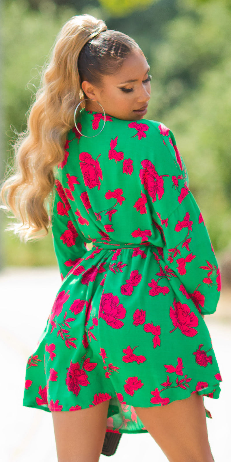 Seksowna sukienka Fashionista z nadrukiem