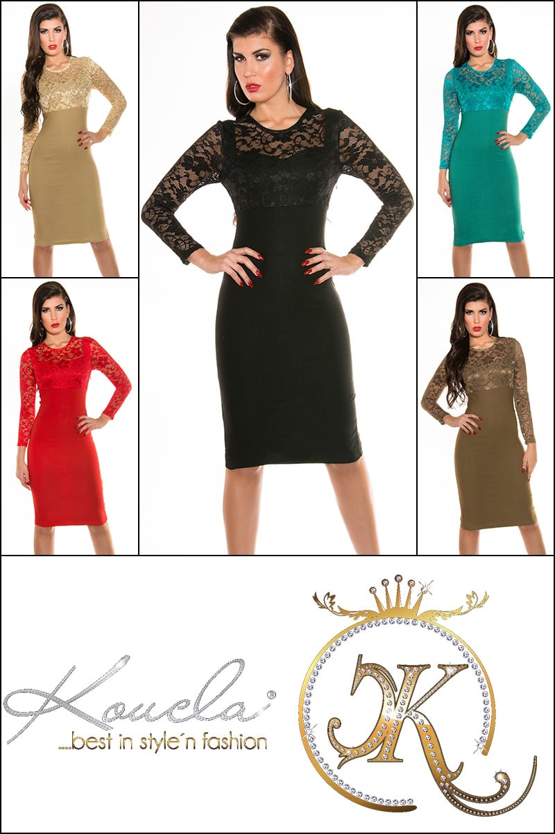 Sexy Pencildress z koronką