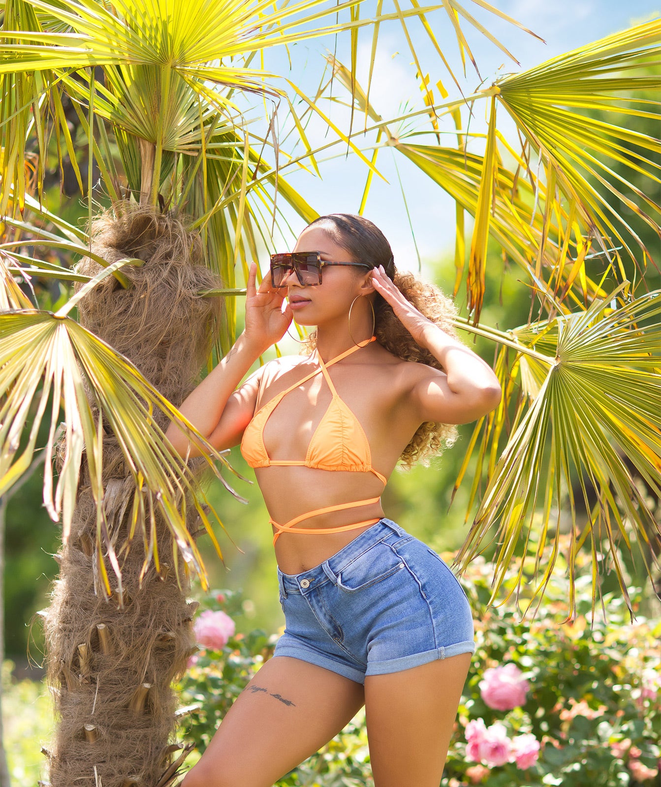 Sexy Jeans Hotpants z efektem push-up