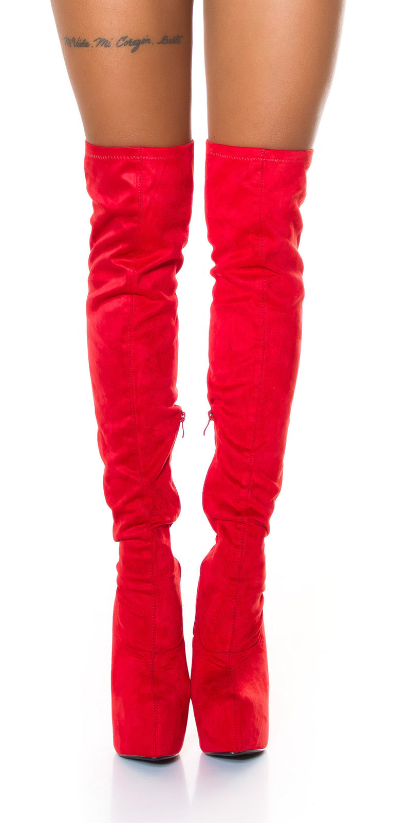 Sexy Plateau Overknees