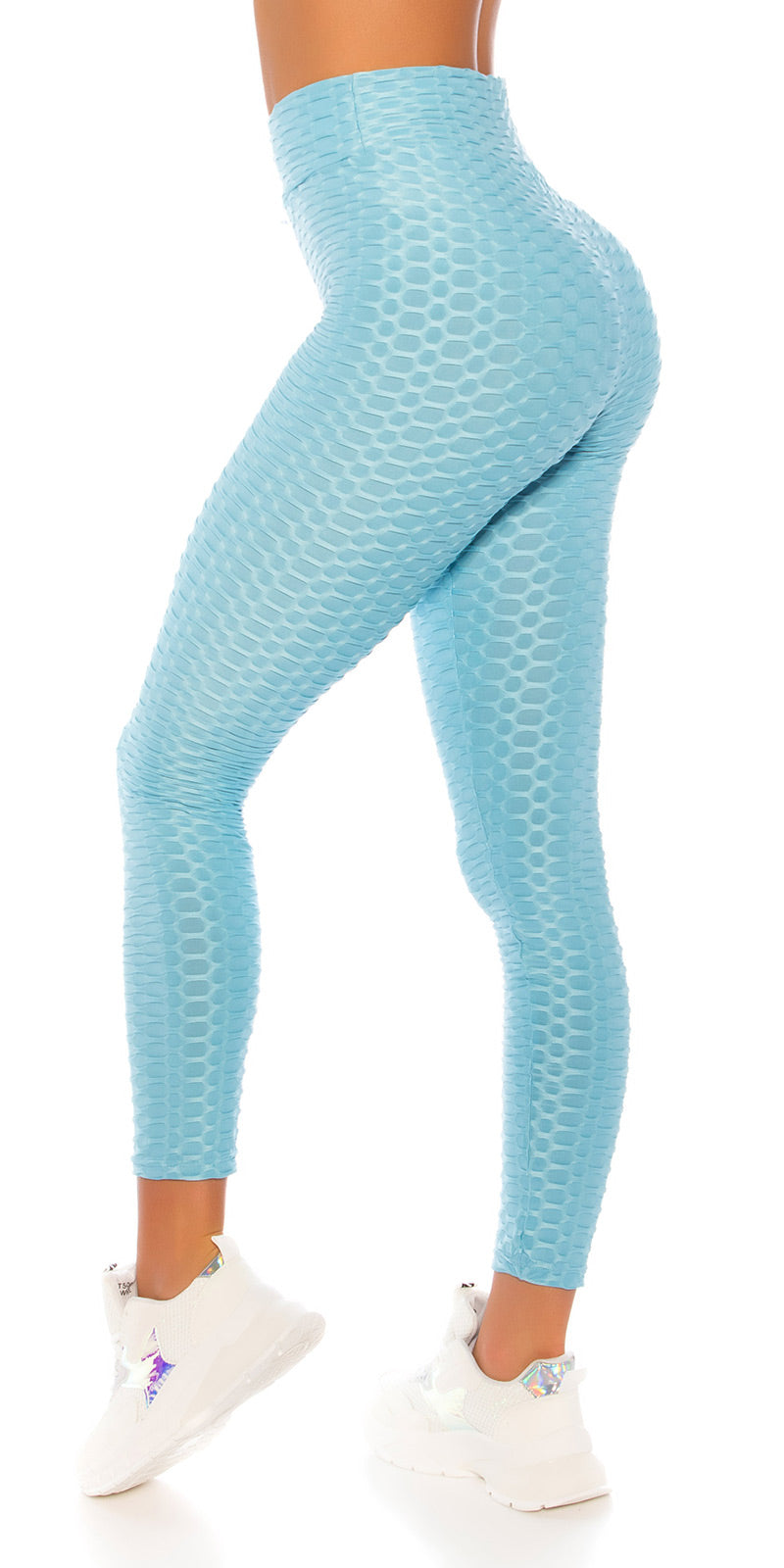 Modne legginsy z wysokim stanem