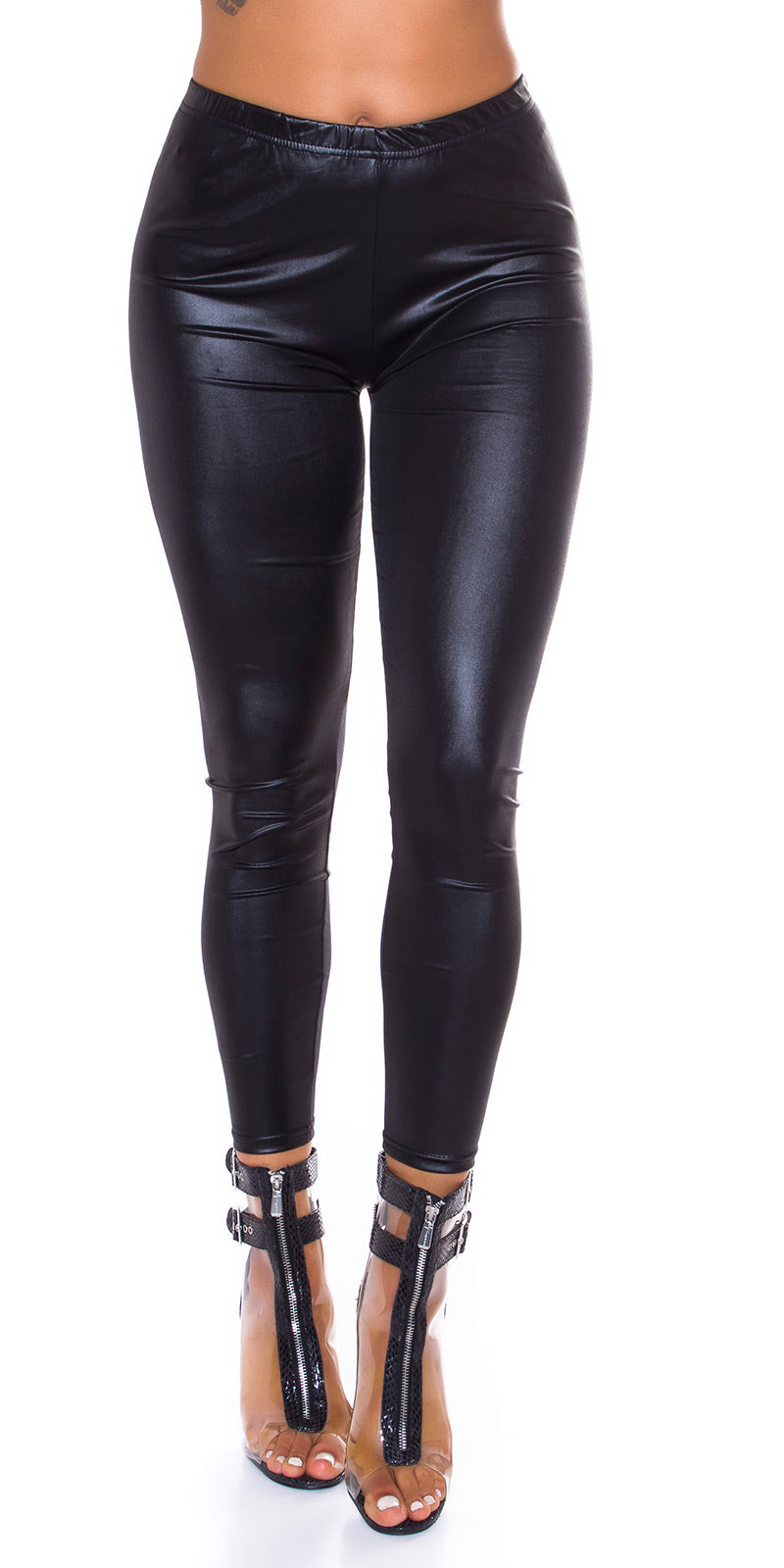 Seksowne legginsy Wetlook