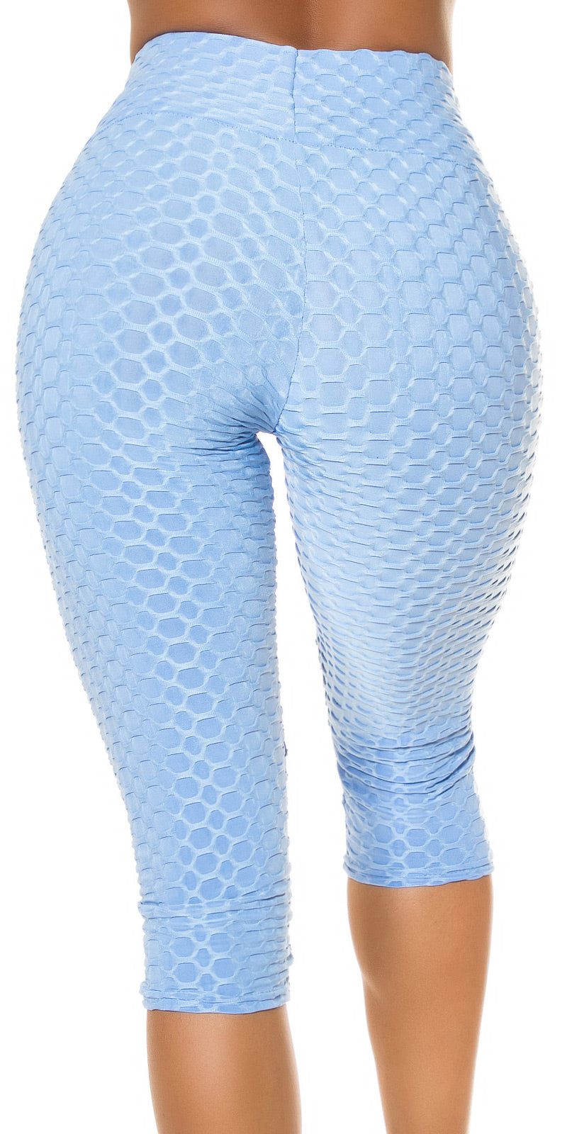 Seksowne legginsy z wysokim stanem 7/8