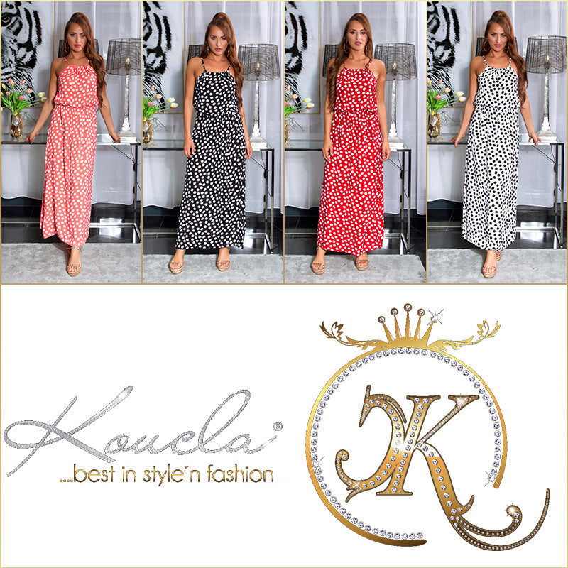 Modna sukienka letnia maxi
