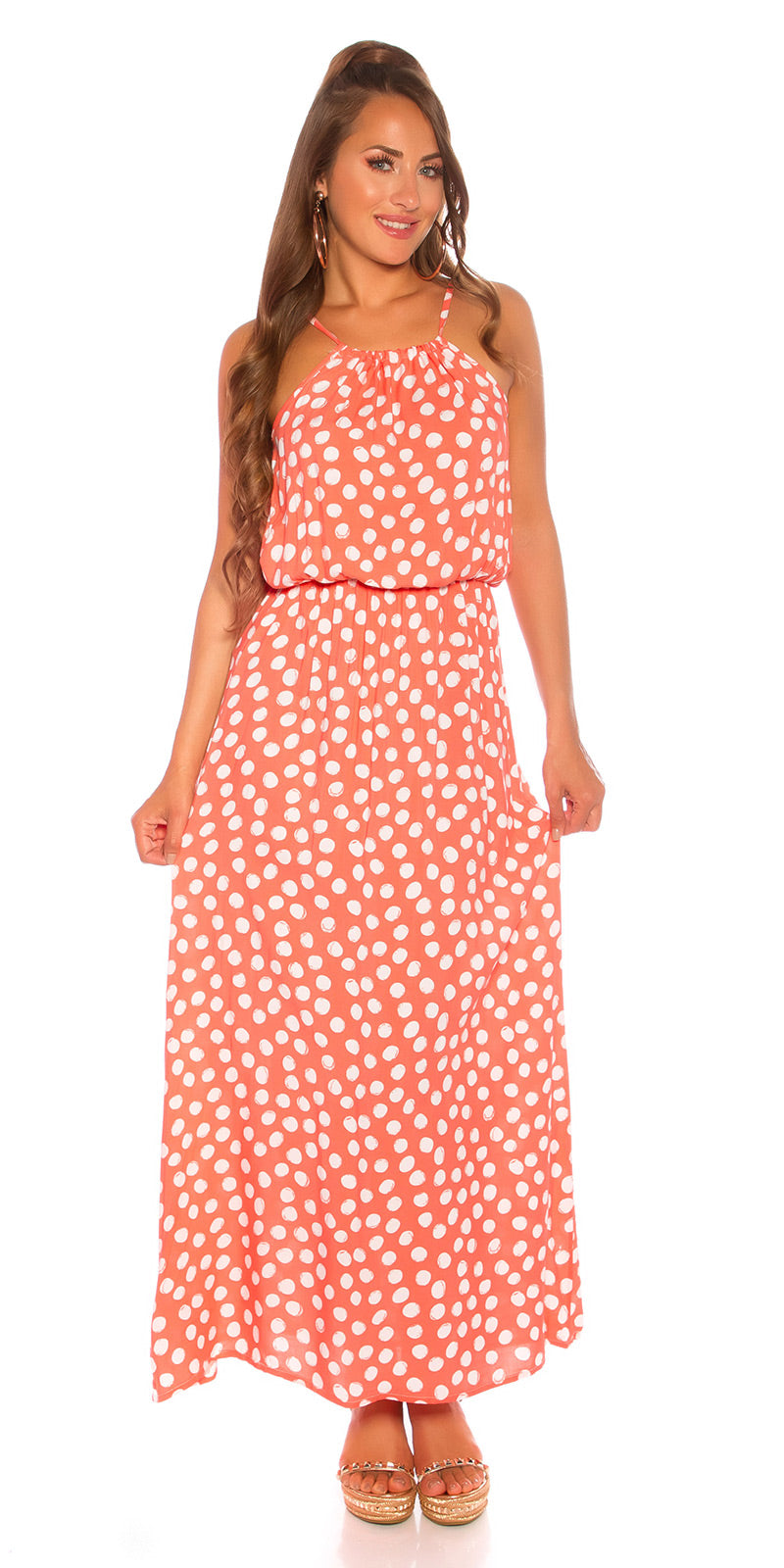 Modna sukienka letnia maxi