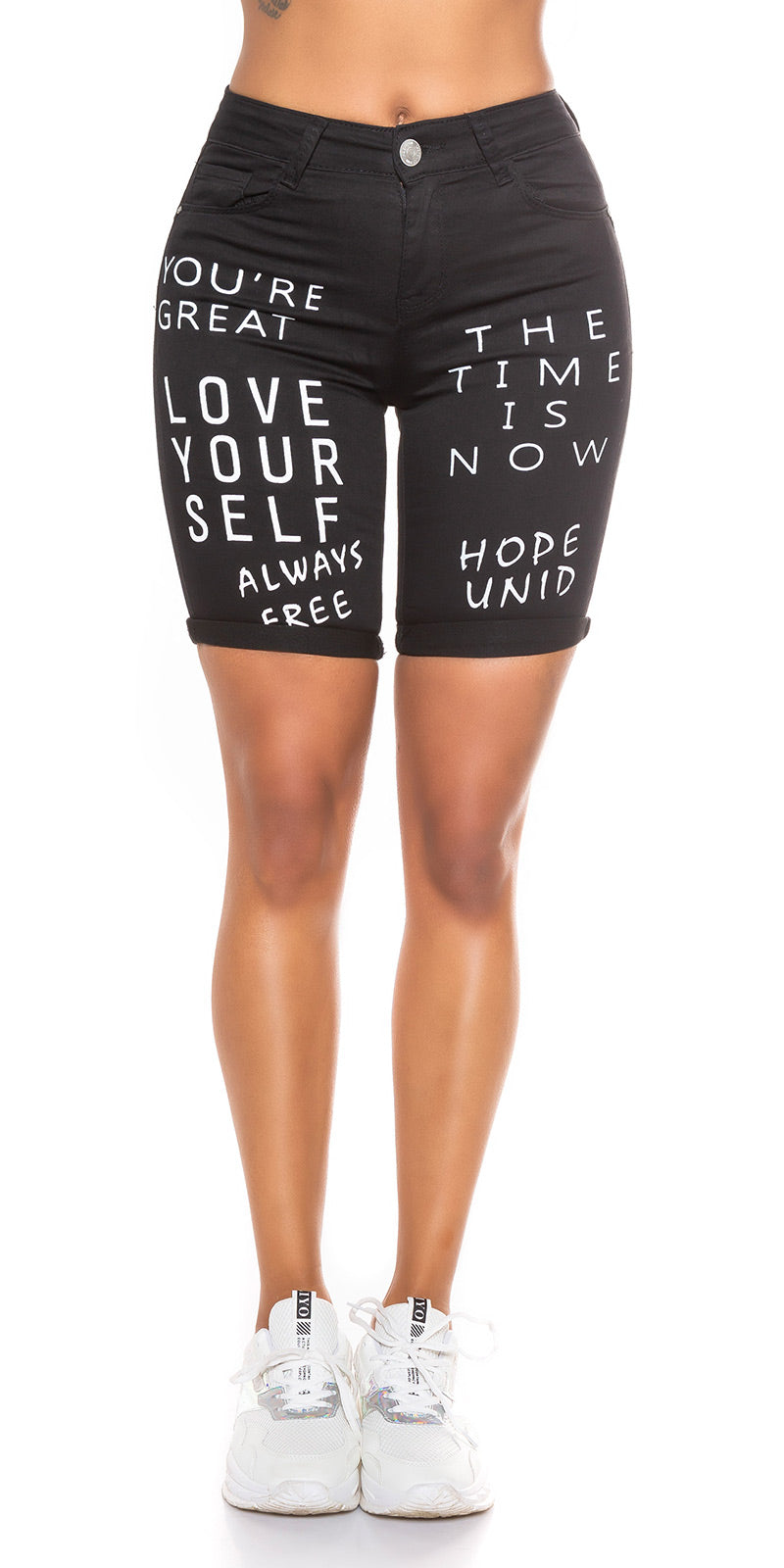 Seksowne jeansowe szorty LOVE YOURSELF