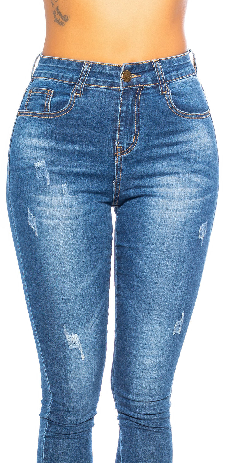 Seksowne jeansy Skinny Fashion