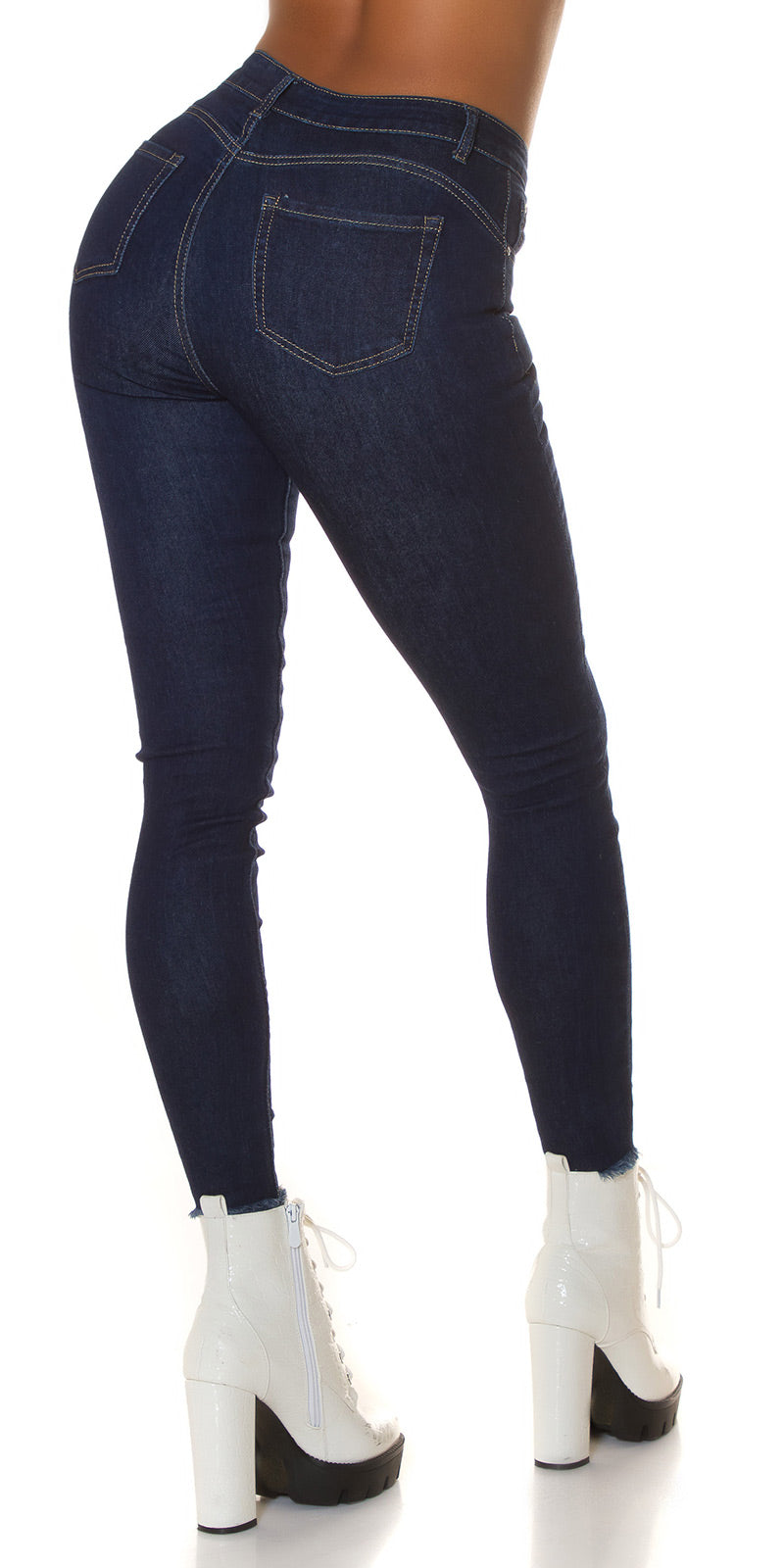 Seksowny wygląd jeansów push up