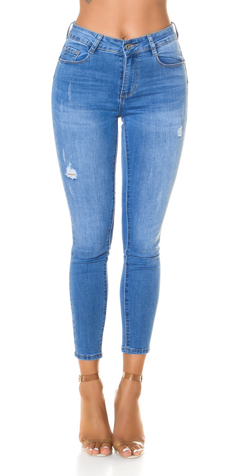 Seksowny push up używany wygląd Jeans