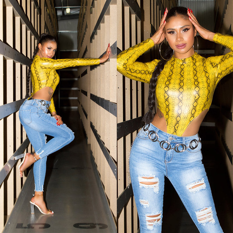 Seksowne jeansy Skinny Jeans z efektem push up