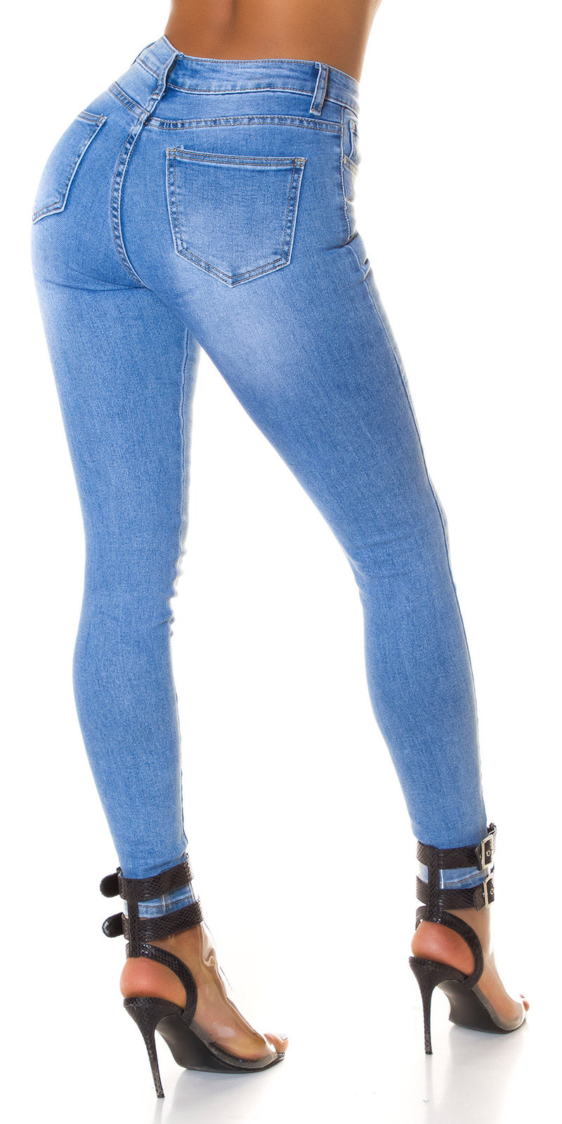 Seksowne jeansy skinny Must Have Lightwash