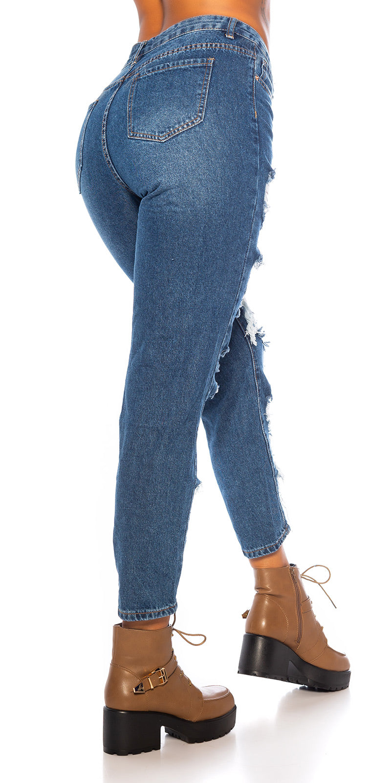 Sexy Mom Jeans Mega Used Look