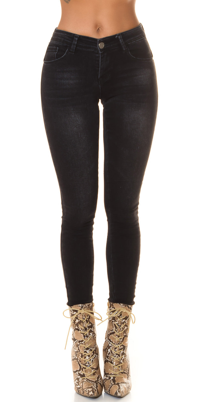 Seksowne jeansy basic push up - must have