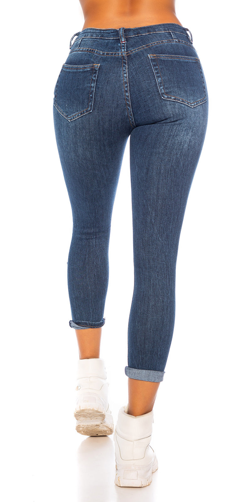 Seksowne dżinsy super skinny