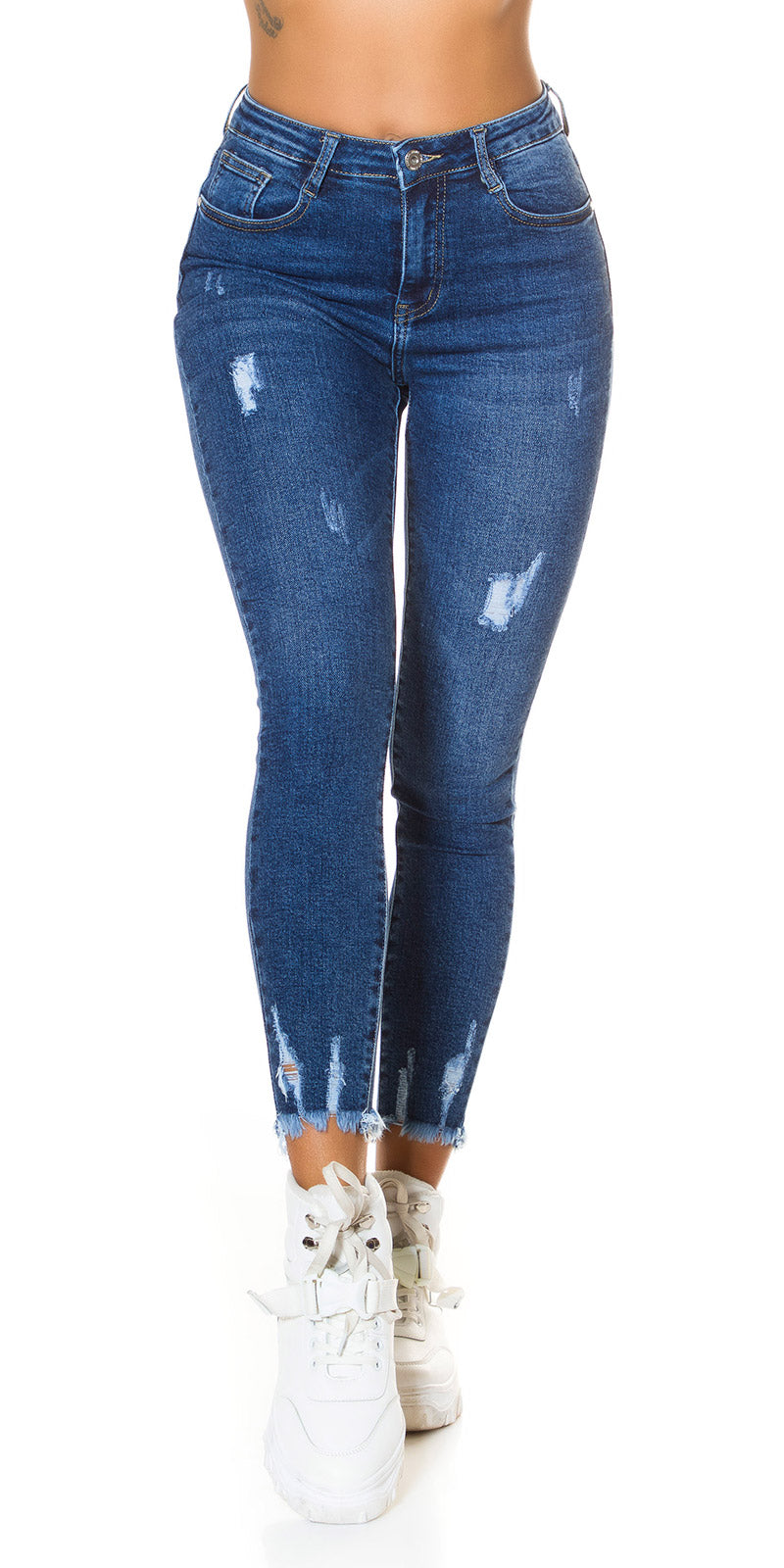 Sexy Shaping Jeans Used-Look