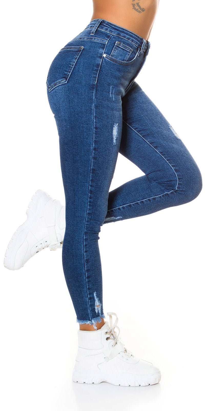 Sexy Shaping Jeans Used-Look