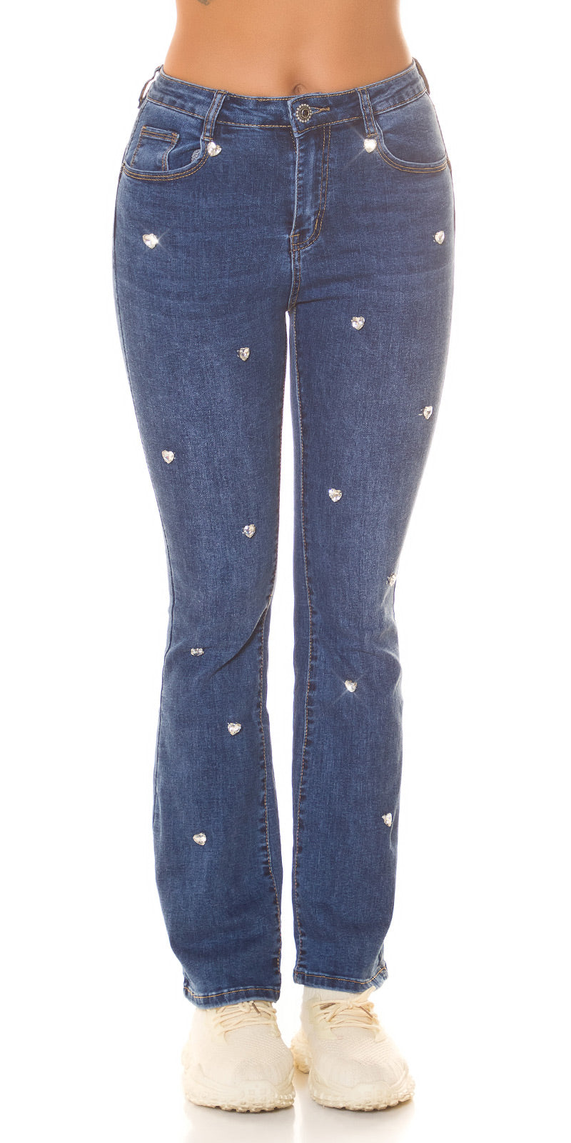 Sexy Musthave Bootcut Jeans "Hearts"