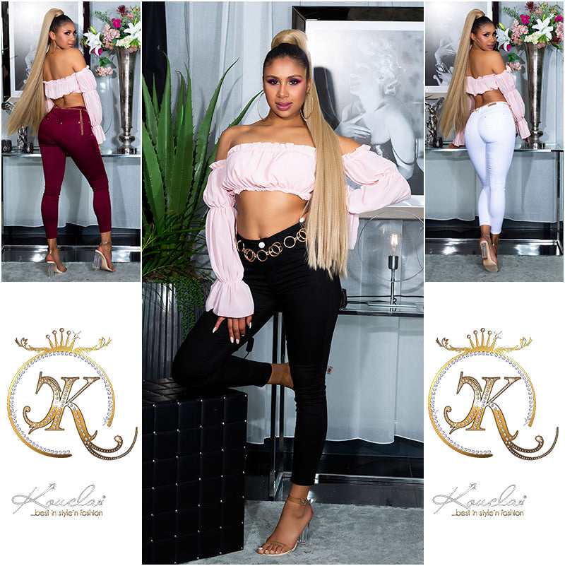Seksowne "idealnie czarne" jeansy Skinnyjeans Basic