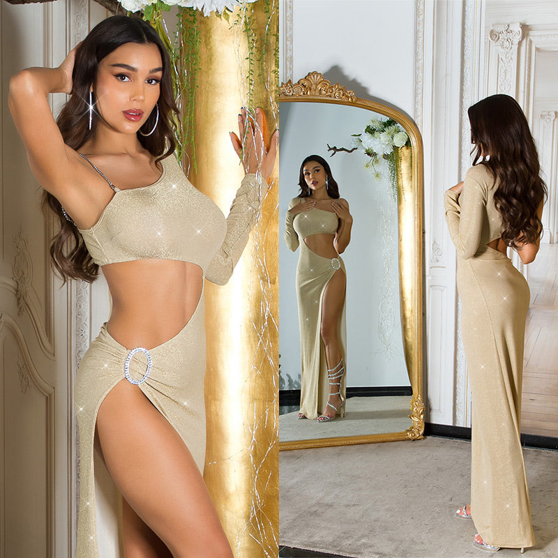 Soo Sexy! Galadress z rozcięciem na nogi XL