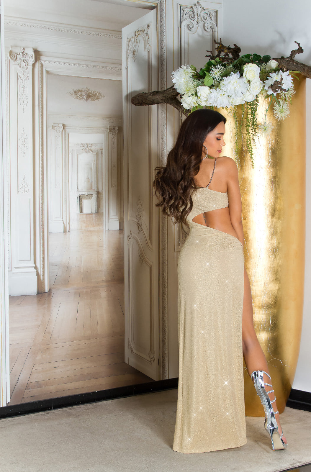 Soo Sexy! Galadress z rozcięciem na nogi XL