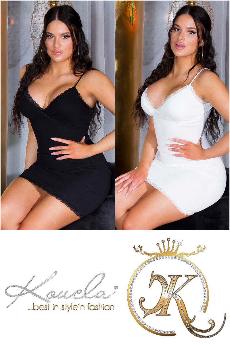 Seksowna mini sukienka bodycon na ramiączkach