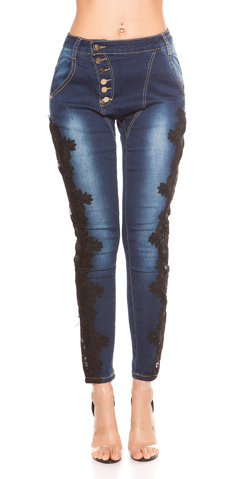 Sexy Skinnies z koronką