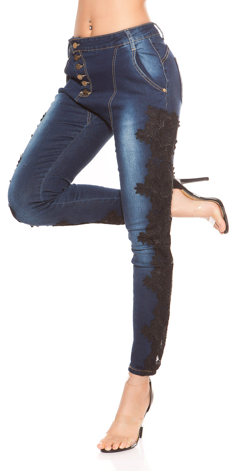 Sexy Skinnies z koronką