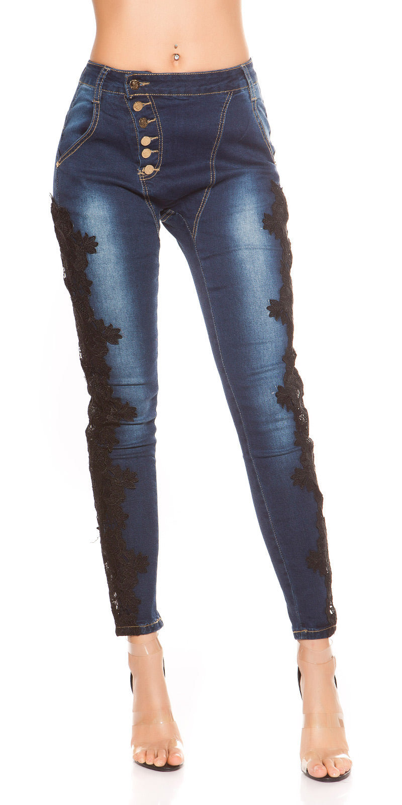 Sexy Skinnies z koronką