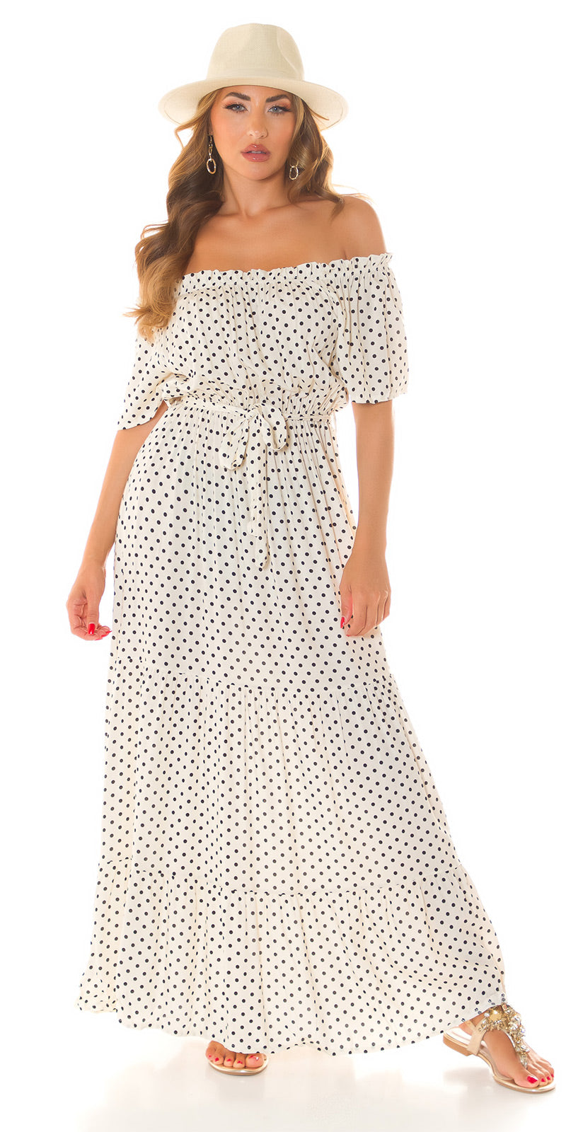 Sexy Musthave Maxidress Polka Dots