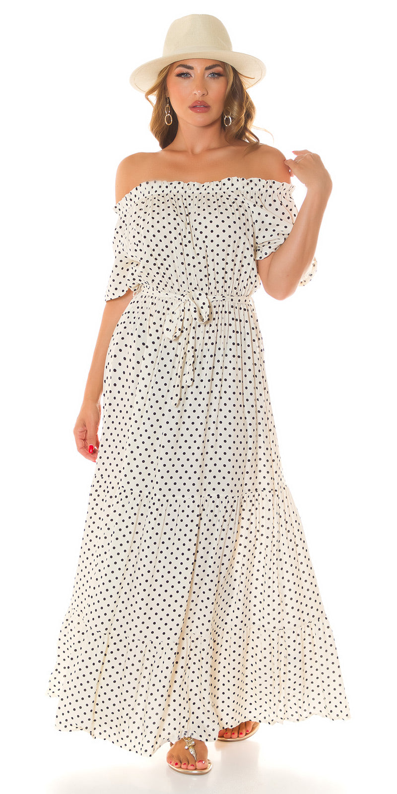 Sexy Musthave Maxidress Polka Dots