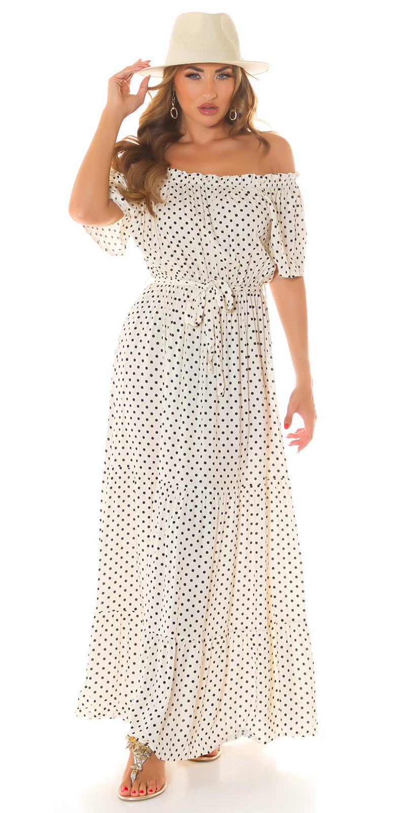 Sexy Musthave Maxidress Polka Dots