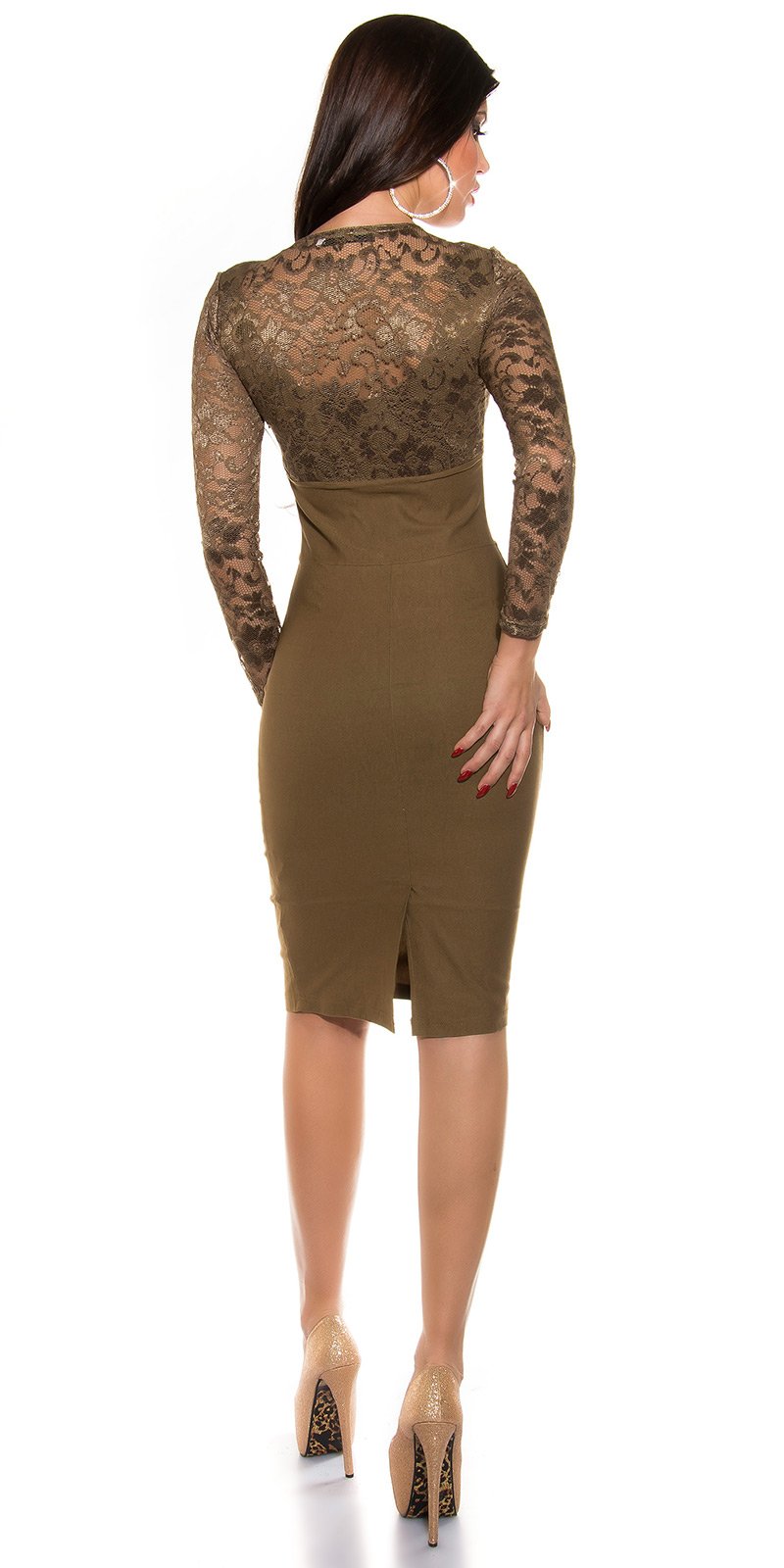 Sexy Pencildress z koronką